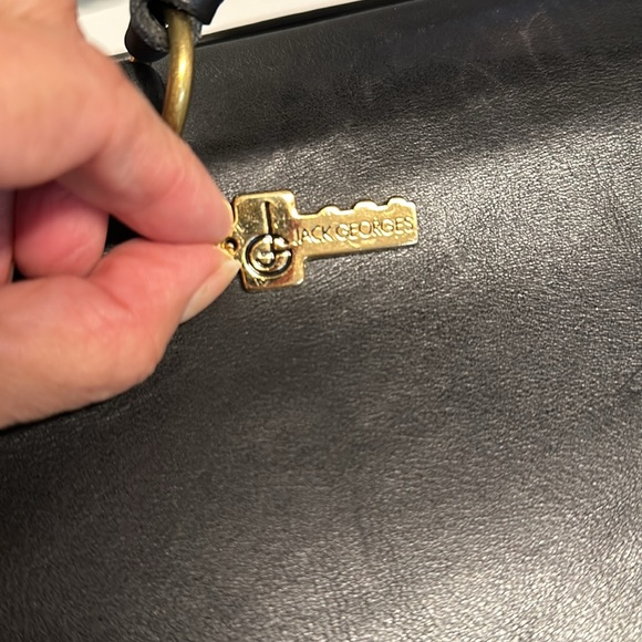 Jack Rogers - Leather briefcase - Picture 7 of 10